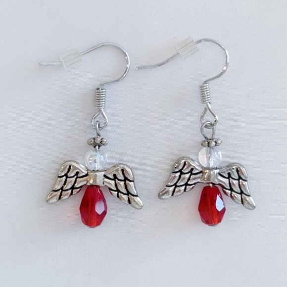 Beaded Angel Earrings - Picture 5 of 5